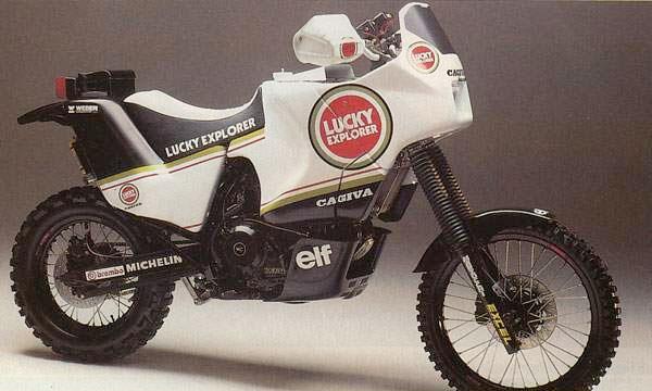Return of the Cagiva Elefant, but with a twist