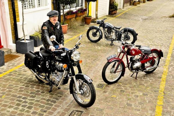 Adam Ant’s motorcycles on sale