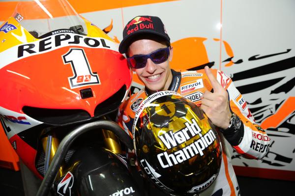 Marquez becomes youngest MotoGP World Champion