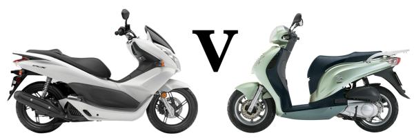 Versus: Honda PCX125 vs Honda PS125i