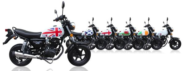 WK launches national flag emblazoned 125 commuter bikes