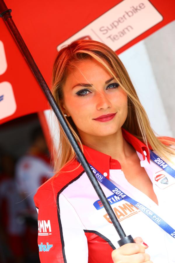 WSBK Imola 2014 paddock girls