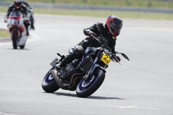 Yamaha MT-07 at the California Superbike School