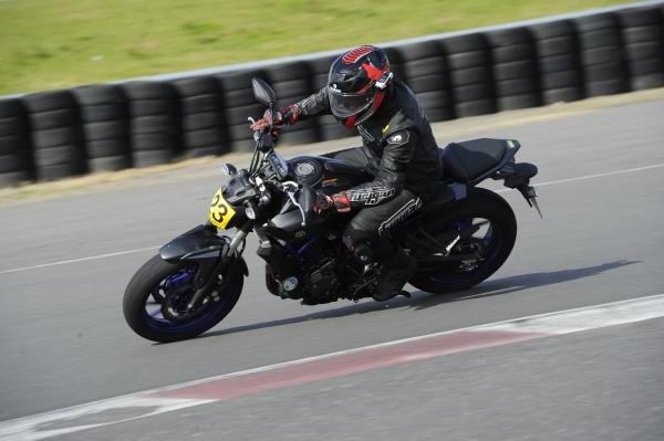 Yamaha MT-07 at the California Superbike School