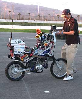 Google requests to test riderless robot motorcycles