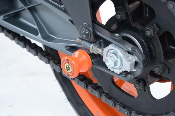 R&G's new crash protection range for KTM RC125