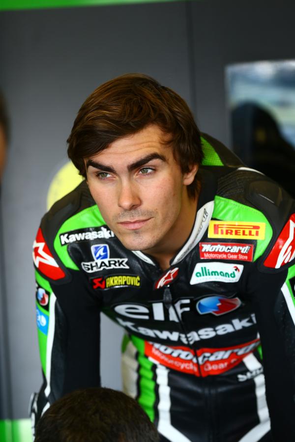 NGM Forward Racing sign Loris Baz