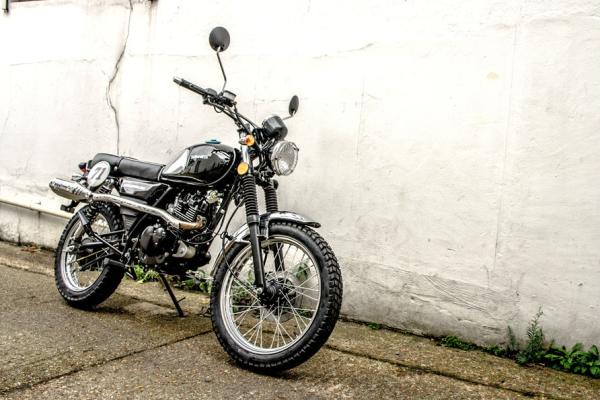 A scrambler-style retro 250 for £2,200