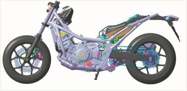 Honda files patents for leaning three-wheeled motorcycle