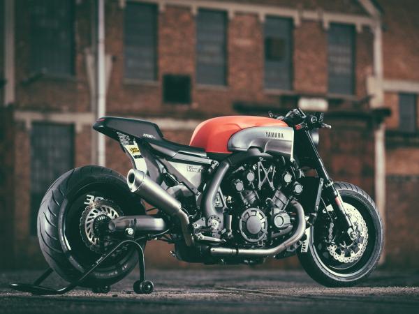 Yamaha’s yard built VMAX ‘Infrared’