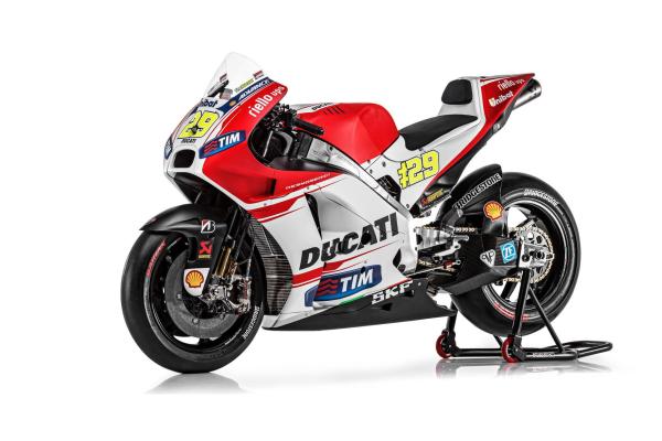 Ducati Desmosedici GP15 unveiled