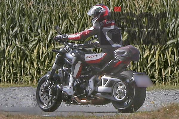 New Ducati Diavel cruiser spotted