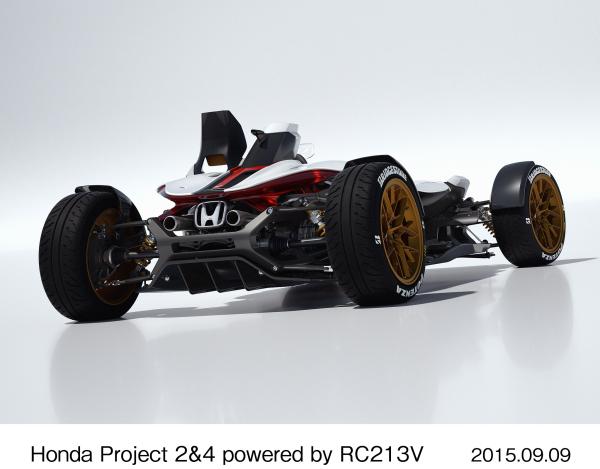 Honda’s RCV-powered car revealed