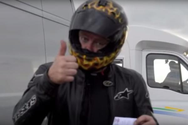 Gary Rothwell claims world wheelie speed record