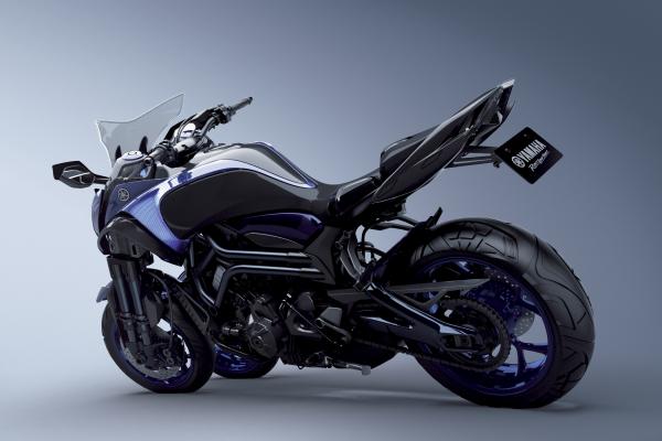 Yamaha's three-wheeled MT-09