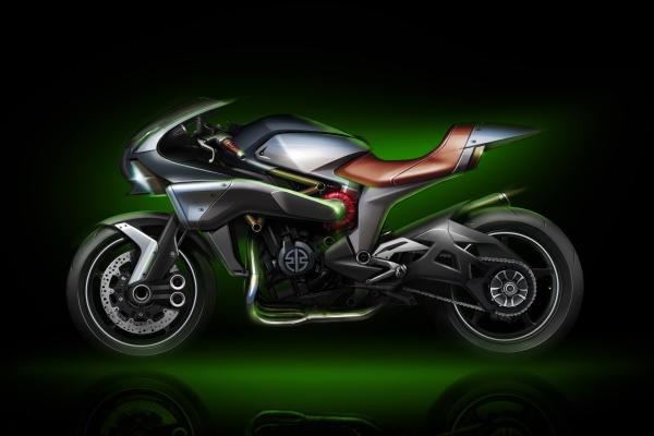 Kawasaki shows another new supercharged concept at Eicma