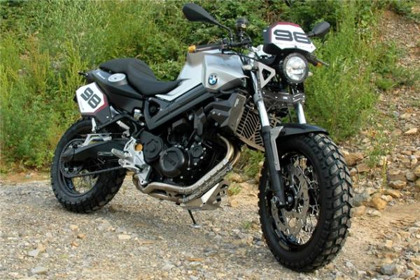 Touratech's BMW F800 ScrambleR