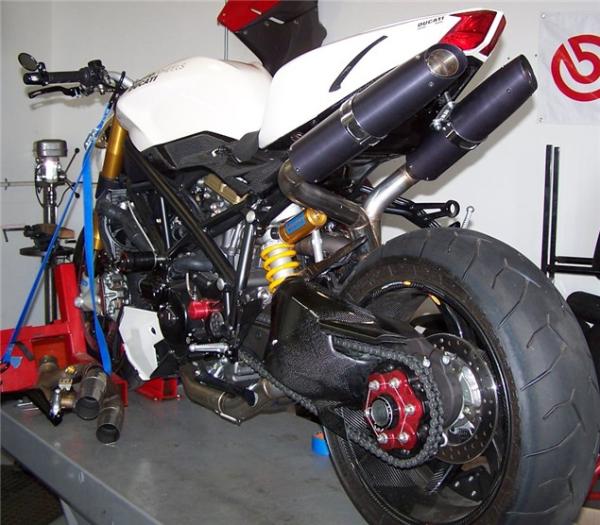 Are these the coolest aftermarket Ducati Streetfighter pipes? 