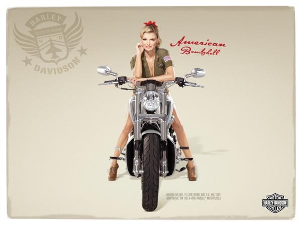 Marisa Miller - Harley-Davidson wallpapers