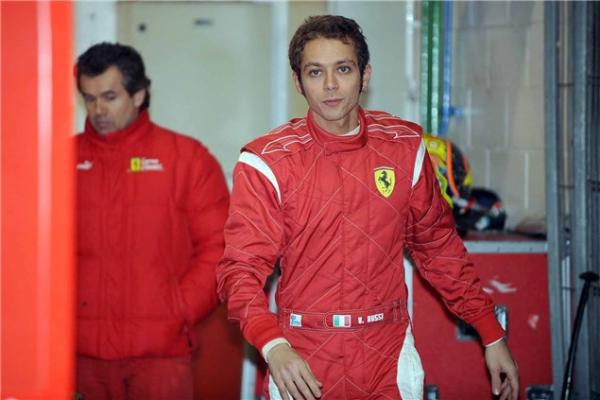 Valentino Rossi Ferrari F1 picture special