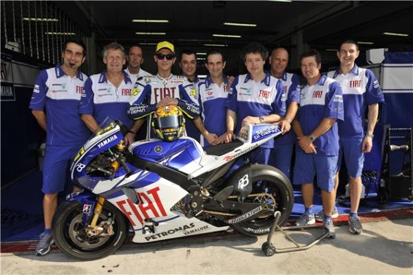 Fiat Yamaha MotoGP livery revealed