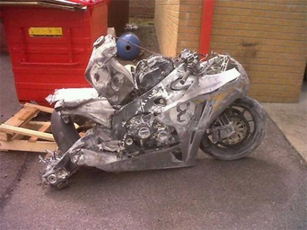 Guy Martin crash: more pics