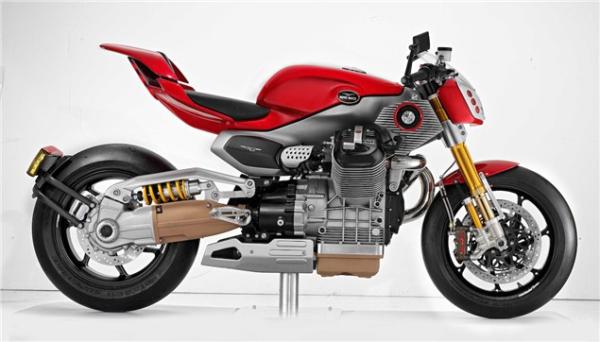 Moto Guzzi V12 concept - new pictures