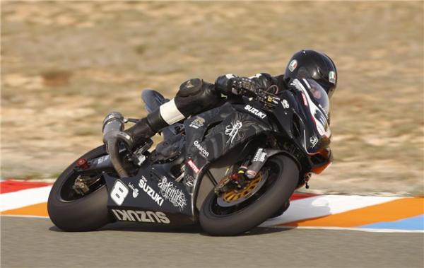 Martin gets first taste of TAS GSX-R1000