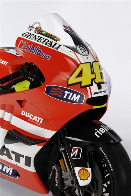 First pics: Ducati Desmosedici GP11