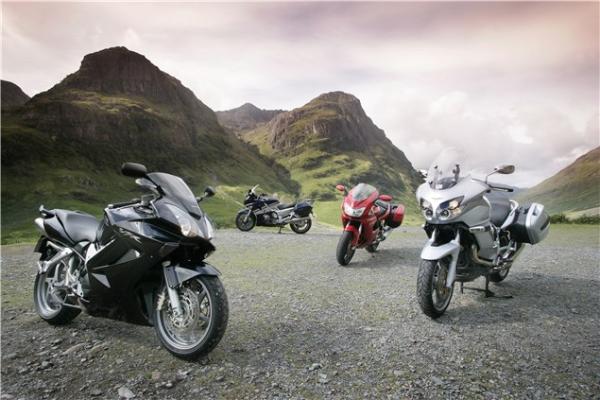 Road Test: ST3s v VFR800 v Guzzi Norge v FJR1300AS