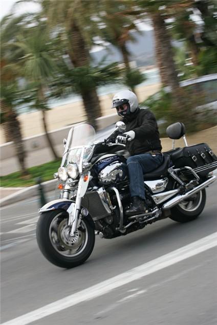 Road Test: Honda Goldwing vs. Triumph Rocket III