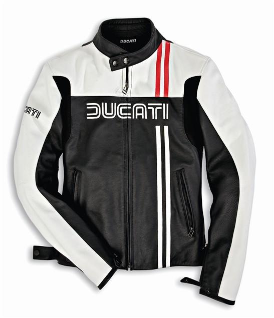 New: Ducati 80s Leather Jacket