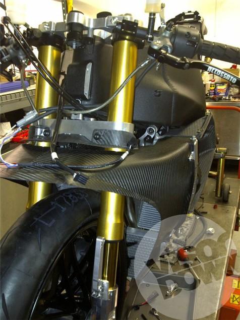 Erik Buell Racing 1190RS coming together