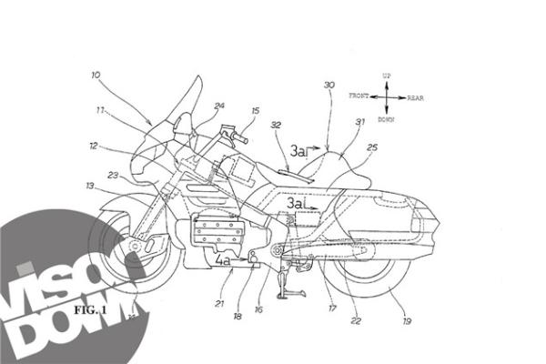 Honda working on motorcycle seatbelts