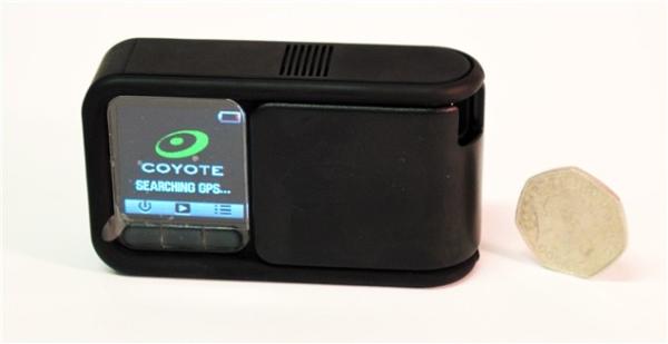 Coyote speed camera alert system