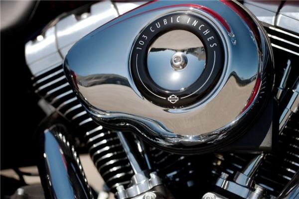 “103” engine standard on 2012 Harley big twins