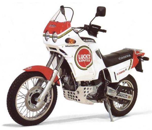 Return of the Cagiva Elefant, but with a twist
