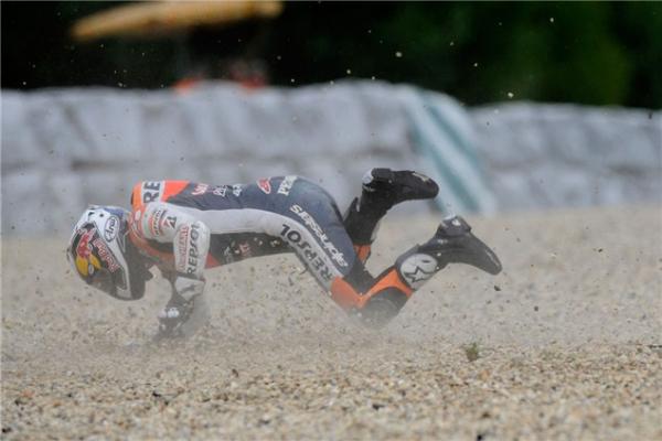 Pedrosa can't explain Brno crash