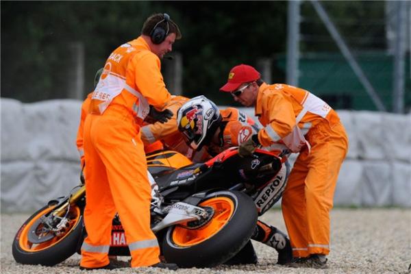 Pedrosa can't explain Brno crash