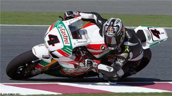 Aoyama on the Castrol Honda