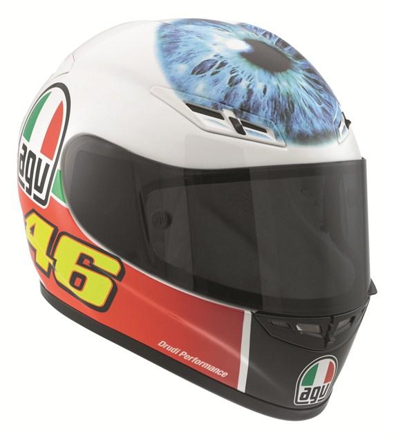 AGV launch Valentino Rossi's 'Eye' helmet