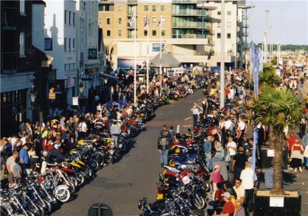 Poole Quay bike night wins award