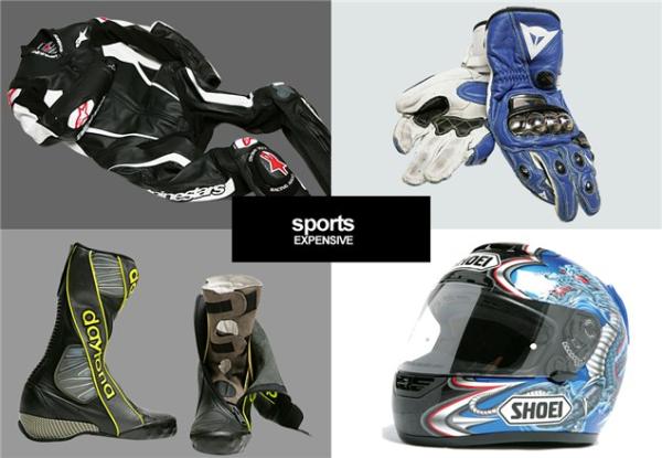 Sports riding gear: Budget & Expensive