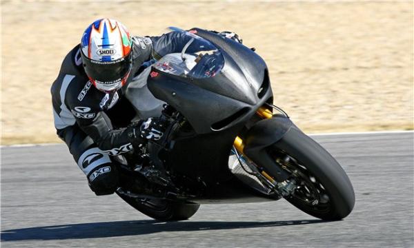 Ellison completes first Aprilia CRT test