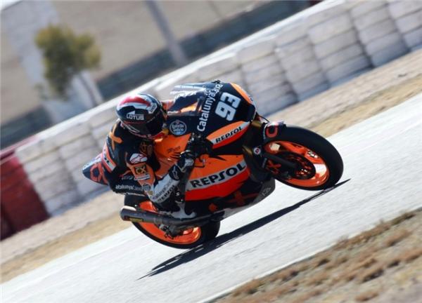 Video: Marquez makes Moto2 return