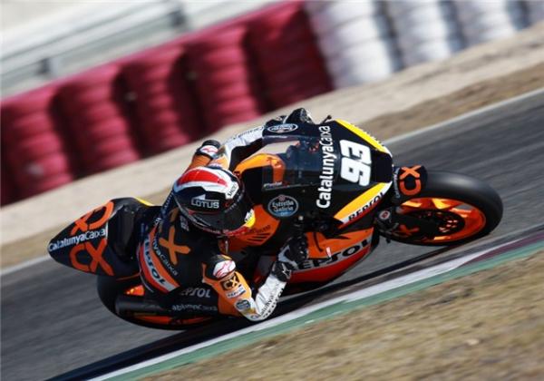 Video: Marquez makes Moto2 return