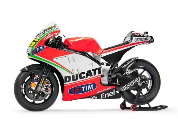 First Look: Rossi's Desmosedici GP12