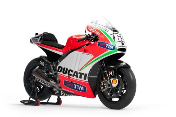 First Look: Rossi's Desmosedici GP12