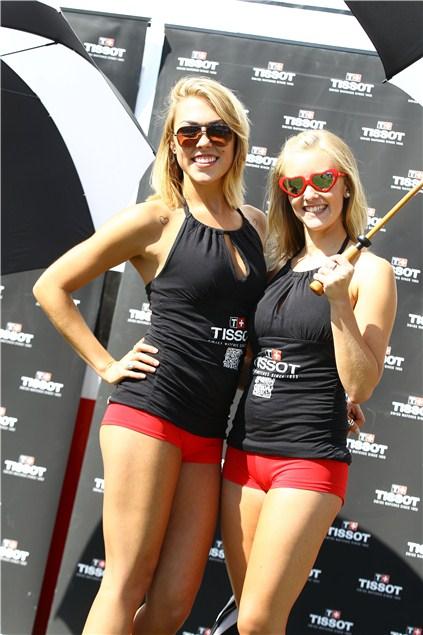 Girls from the Laguna Seca MotoGP