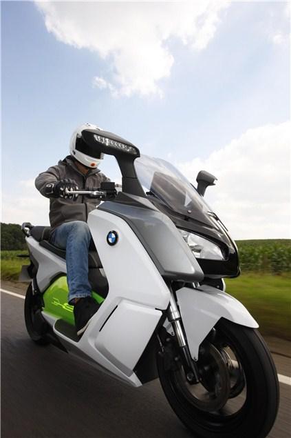 BMW C evolution electric scooter review